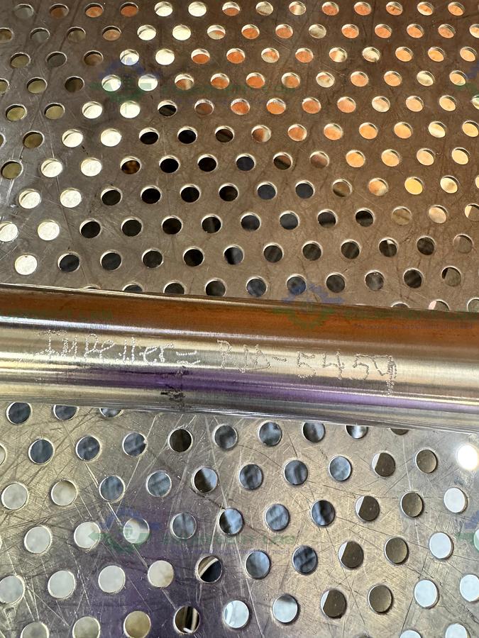 Used Unknown Stainless Steel Impeller Shaft / Mixing Rod 39" Height x 1"