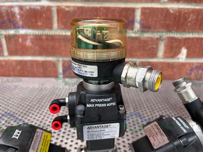Used 3 ITT Advantage 4 Way Stainless Steel Diaphragm Valves w/ Valve Positioner