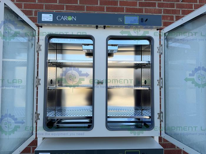 Used Caron  7410-5-1 CO2 Dual Stacked Laboratory Incubator 45°C, 115V