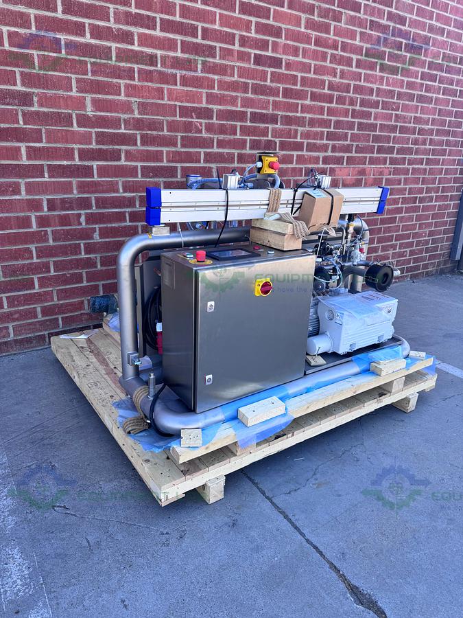 Somsix Vacuum & Gas Injection Automatic Spout Sealer Inertisation Machine MFG 22