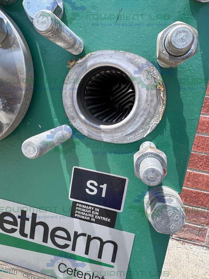 Used Cetetherm Ceteplate CT210DS-GP/44 Plate Heat Exchanger 18.5 L