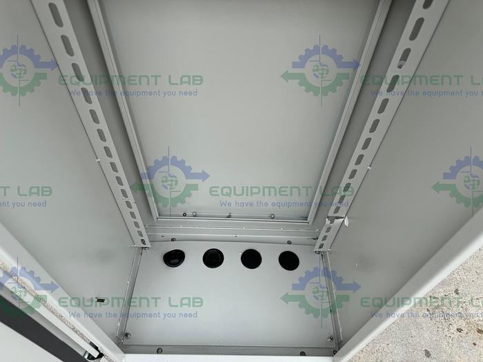 Used Unbarnded Metal Enclosure 19.5" x 14" x 48" w/ 1 Top Shelf, Key