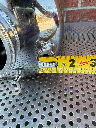 Used Alloy Products 15 Liter Stainless Steel Vessel 125 PSI w/ 4.5" Opening