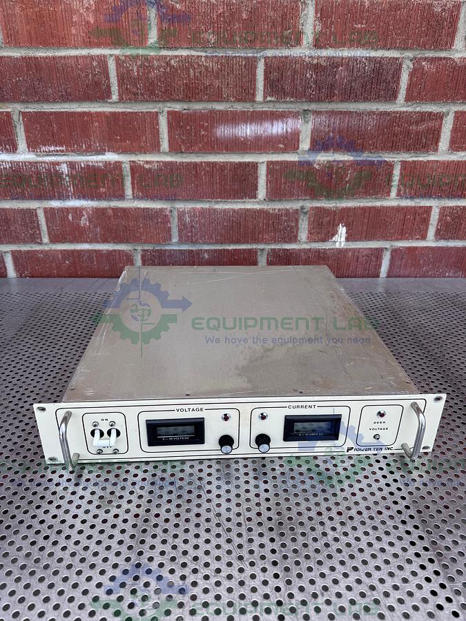 Used Power Ten 3450D-2050 Power Supply 208 VAC, 60 Hz