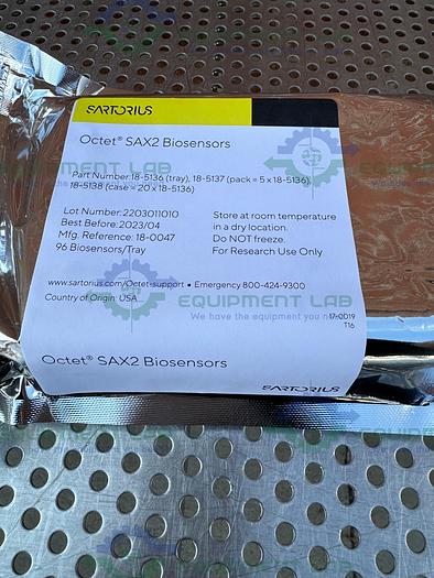 Sartorius  18-5136 Octet High Precision Streptavidin 2.0 SAX2 Biosensors