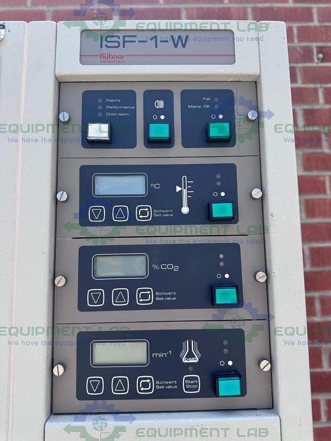 Used Kuhner ISK-1-W / ISK1-X Refrigerated Incubator Shaker 5°C below ambient to 60°C