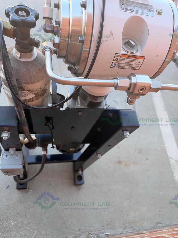 Used Master Vapor MVP-150 Explosion-Proof Gas Recovery Pump w/ Lesson 2HP Motor