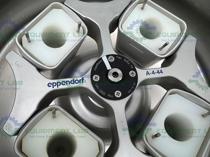 Used Eppendorf  5810R Refrigerated Centrifuge w/ Eppendorf A-4-44 Rotor