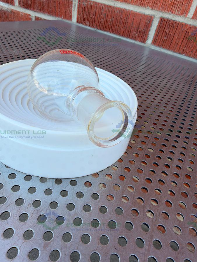 Used Lot of 3 - Pope Scientific 200 mL Single Neck Round Bottom Flask