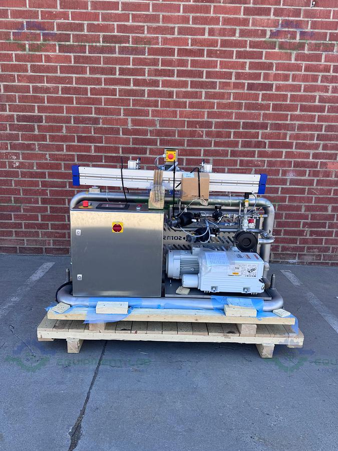 Somsix Vacuum & Gas Injection Automatic Spout Sealer Inertisation Machine MFG 22