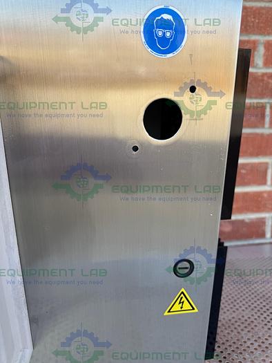 Used Hoffman Stainless Steel Standard Enclosure 17.5" x 11" x 22" w/ Heat Sink