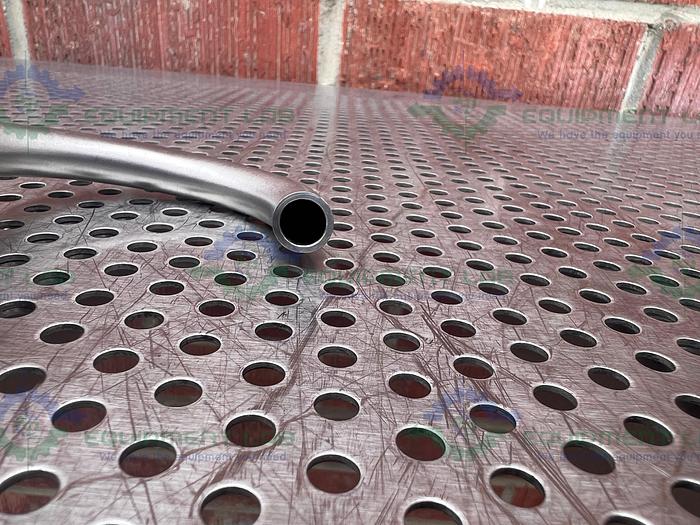 Used ITT Pure Flo .5-316L-RA20MAX-CWP150 Diaphragm Valve w/ 1/2" Sanitary Fitting