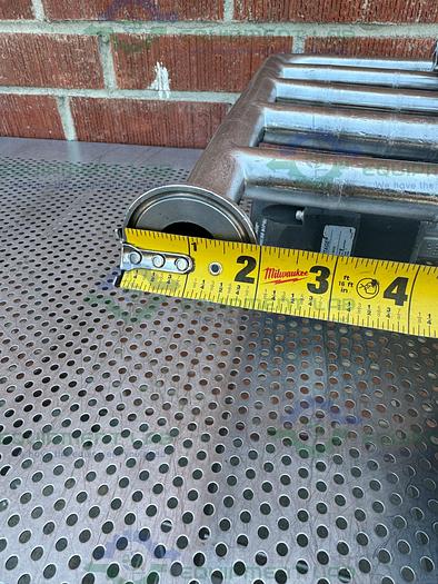 Used 5 ITT Pure Flo Advantage Stainless Steel Diaphragm Valve w/ 1" Sanitary Fitting