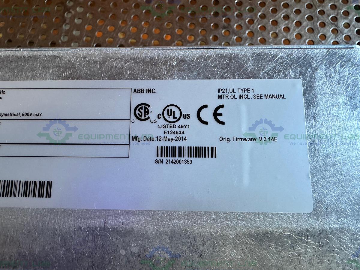 Used ABB ACS550-U1-012A-4 Variable Frequency Drive 3PH, 7.5 HP, 5.5 kW