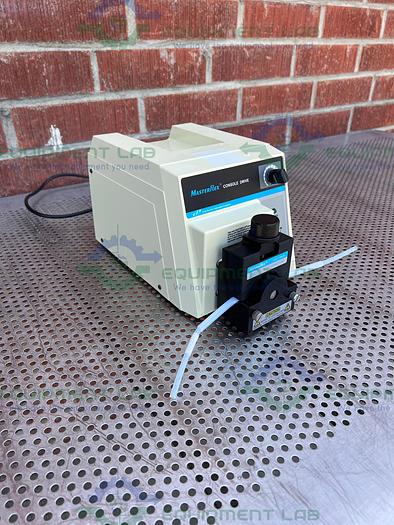 Used Masterflex 7520-40 Console Drive Pump w/ 77390-00 PTFE Tubing Pump Head
