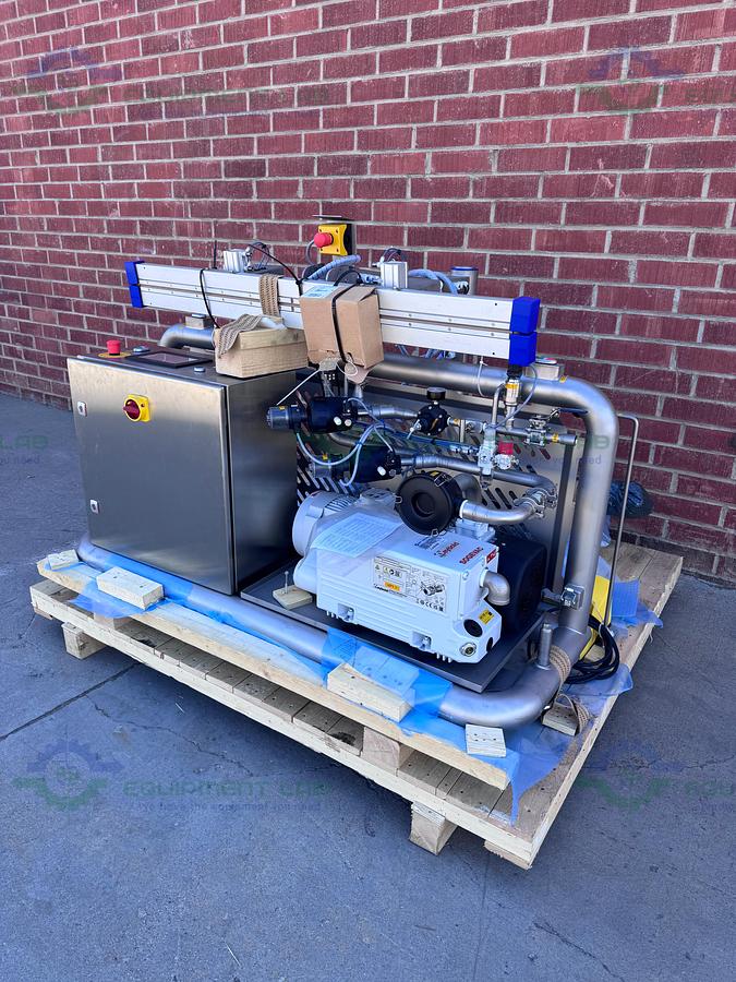 Somsix Vacuum & Gas Injection Automatic Spout Sealer Inertisation Machine MFG 22