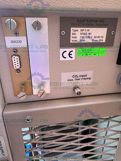 Used Kuhner ISK-1-W Refrigerated Incubator Shaker Humidity w/ Incubator Shaker 60°C