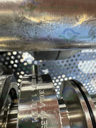 Used 4 ITT Pure Flo Advantage Stainless Steel Diaphragm Valve w/ 1" Sanitary Fitting