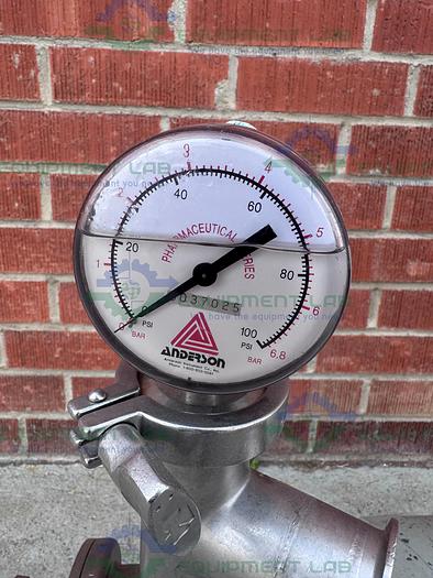 Used Fristam FZX2150 Centrifugal Pump Skid w/ Baldor Reliance 7.5 HP Motor 208/460V