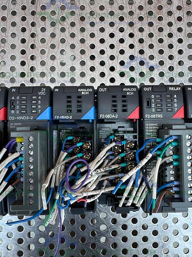 Used Automation Direct Logic 205 Koyo w/ F2-CP128, H2-ECO M Modules