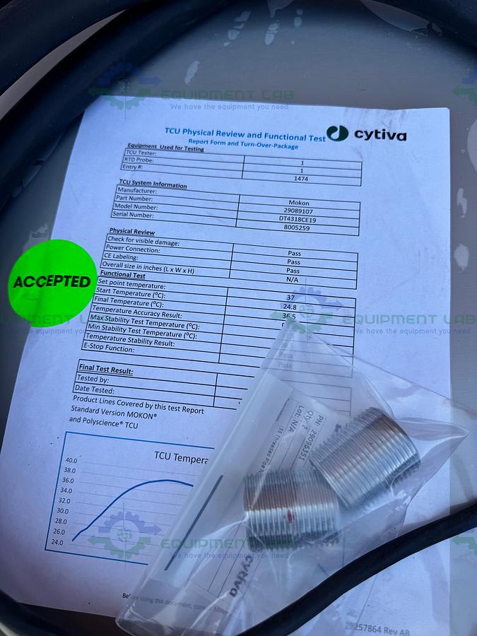 Mokon 18KW Circulating Water Temperature Control System 110C /230F 460V MFG 22