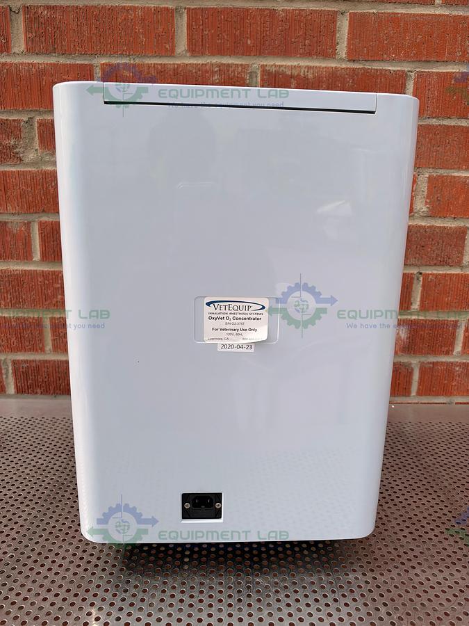 VetEquip OxyVet O2 Concentrator Inhalation Anesthesia System 120V