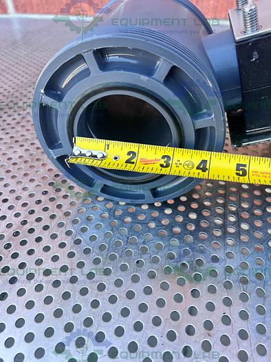 Used Hayward Controls  EVR6 D Solenoid Valve 115 V w/ Hayward 3" True Union Ball Valve