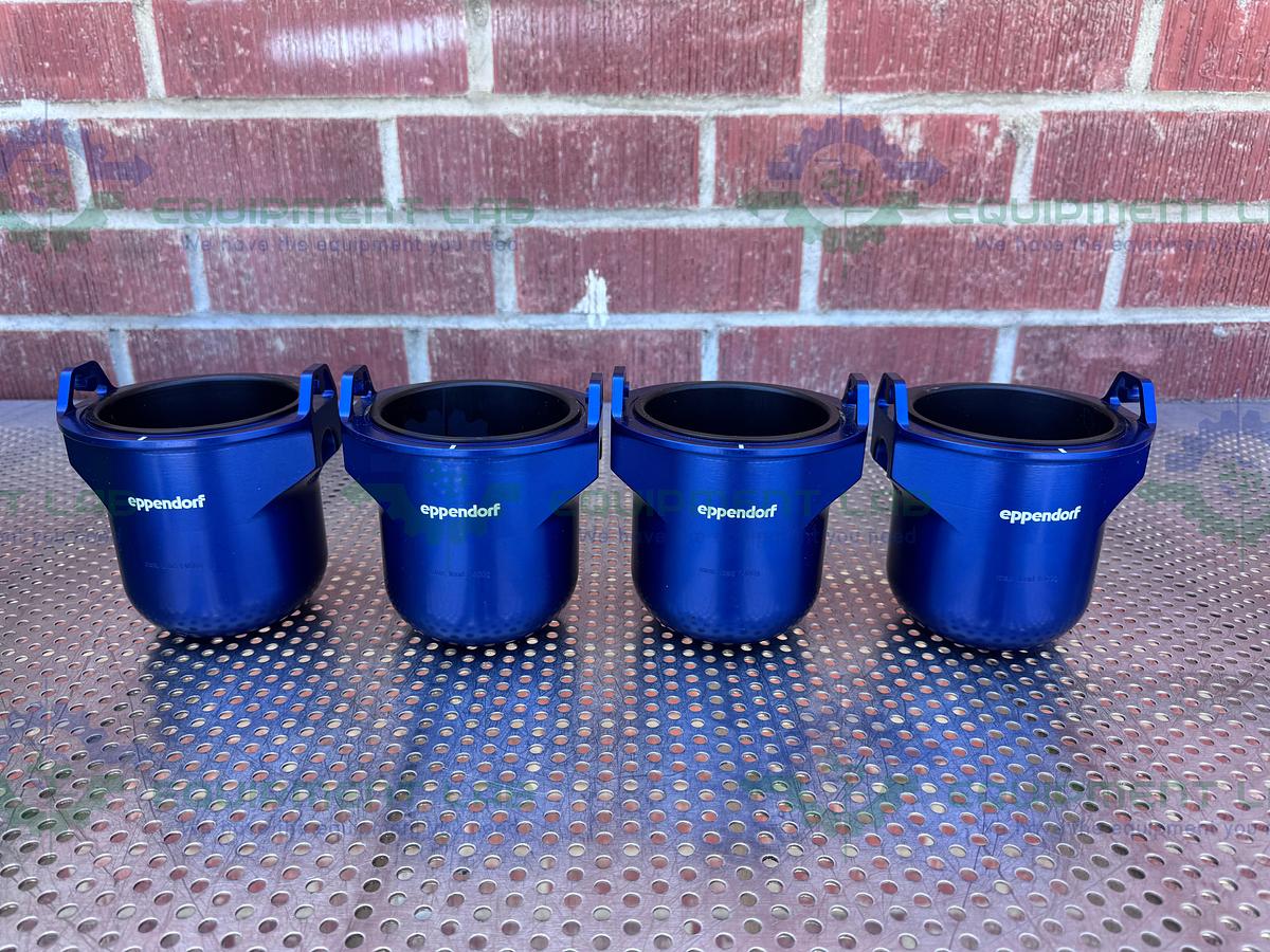 Used Lot of 4 - Eppendorf S-4X Universal Rotor Buckets