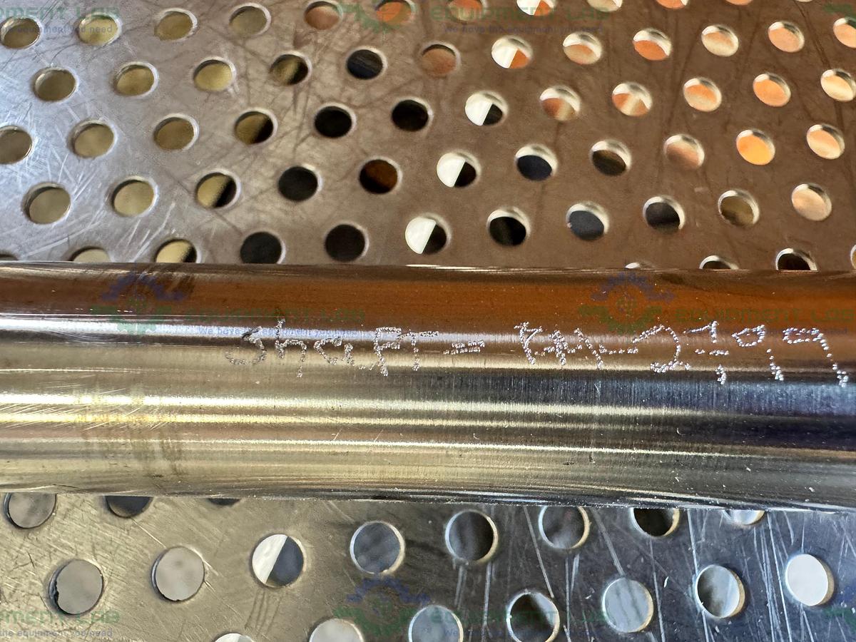 Used Unknown Stainless Steel Impeller Shaft / Mixing Rod 39" Height x 1"