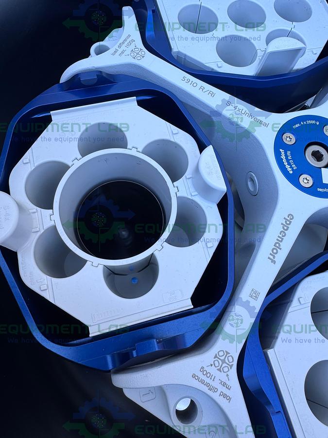 Used Eppendorf 5910Ri Refrigerated Centrifuge w/ S-4X Universal Rotor 4500 RPM