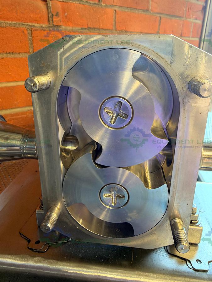 Used Idex / Johnson Pump SLBS/0081 Rotary Lobe Pump w/ SEW Motor 1700 RPM