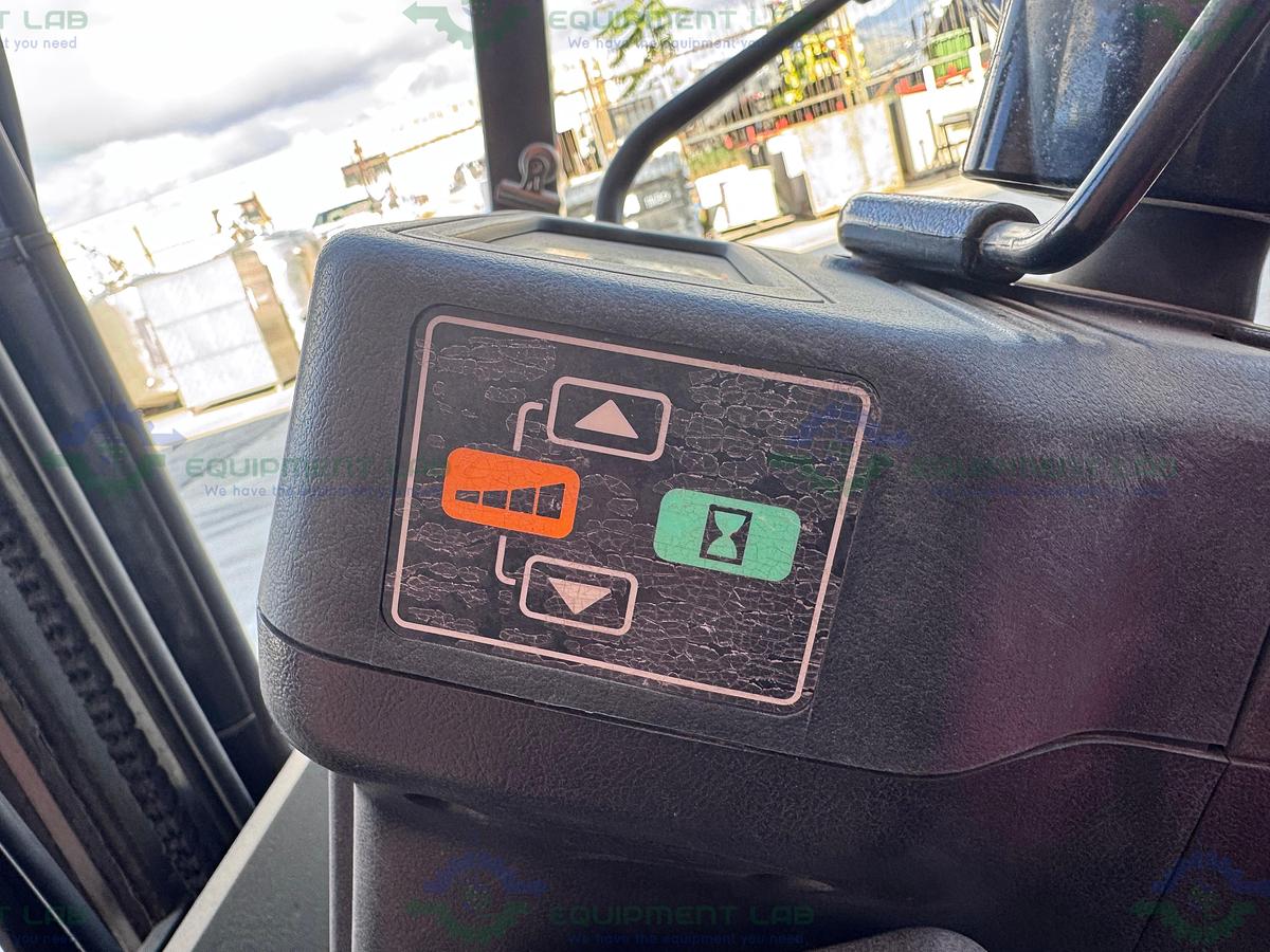 Used Toyota 5FBEC15 Electric Forklift  3000 lbs Capacity 3 Stage Mast