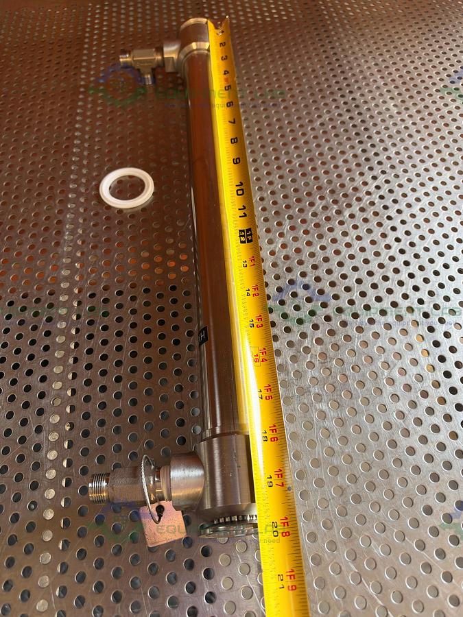Used Exergy 01095-3 Stainless Steel Shell and Tube Heat Exchanger 2.83 ft cubed