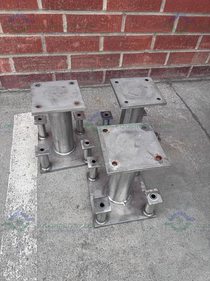 Used Feldmeier 1000 Liter Stainless Steel Jacketed Reactor 50 FV PSI w/ 0.5 HP Motor