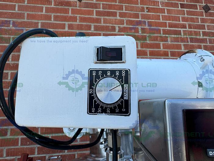 Used Precision Stainless 500 Liter Stainless Steel Jacketed Reactor w/ 0.5 HP Mixer