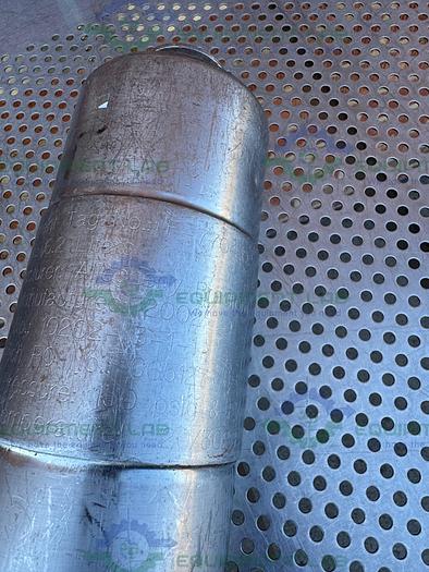 Used Allegheny Bradford 6.2 Liter Stainless Steel Filter Housing 150 PSI