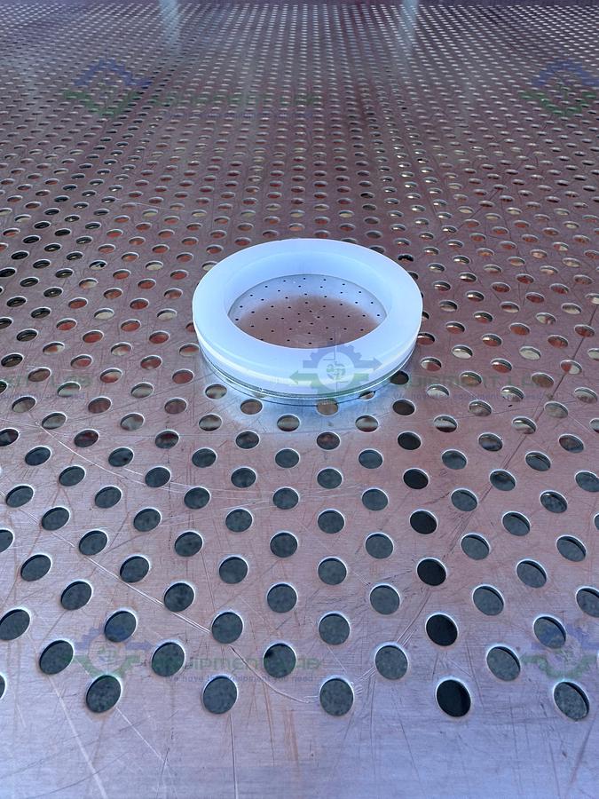 Used Unknown Stainless Steel Gas Distribution Plate 3"