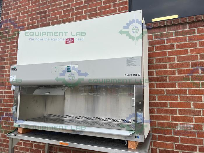  for parts or not working Nuaire  NU-430-600 Class II Type B2 Biological Safety Cabinet 6 Ft