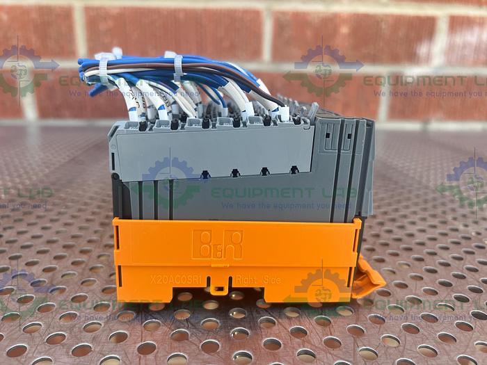 Used B&R  X20 BC 0083 Controller w/ B&R X20 PS 9400, X20 AI 4622,  X20 AI 2222