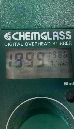 Used Chemglass  Digital Overhead Stirrer Homogenizer 50 - 2000 RPM