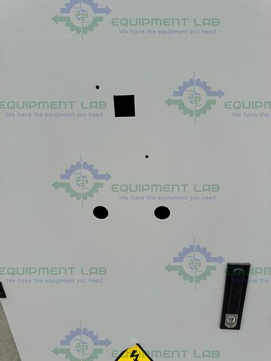 Used Unbarnded Metal Enclosure 19.5" x 14" x 48" w/ 1 Top Shelf, Key