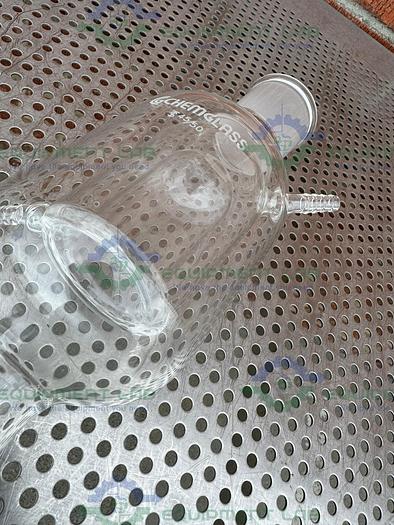 Used Chemglass  CG-1217-25 Double Wall Reflux Condenser w/ 45/50 Joint
