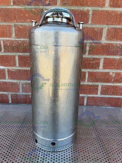 Used Alloy Products 15 Liter Stainless Steel Vessel 125 PSI w/ 4.5" Opening