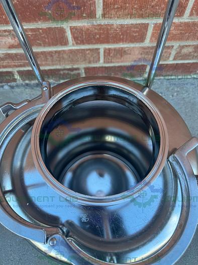 Used Alloy Products 10 Liter Stainless Steel Process / Pressure Vessel 40 PSI