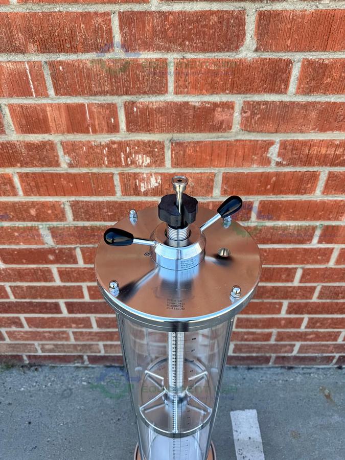 Used Cytiva / GE / Pharmacia BPG 200 / 500 Glass Chromatography Column