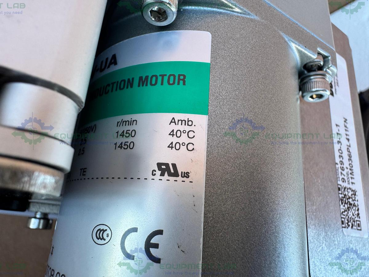 Dorner 1100 Mid Drive Belt Conveyor 48" x 4" w/ 11M036PL411FN Gearmotor