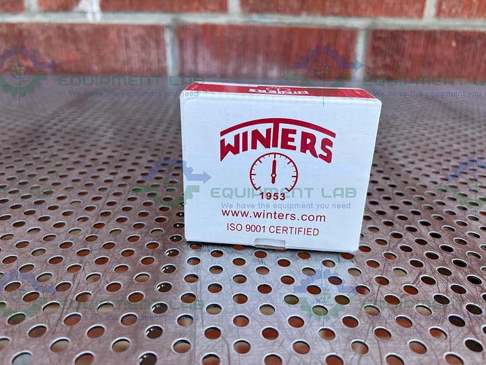 Winters Premium  Q825 Liquid Filled Pressure Gauge 63" x 1/4", 0-160 PSI