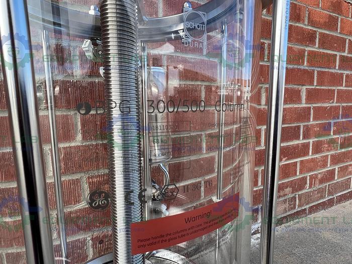 Used Cytiva / GE / Pharmacia BPG 300 / 500 Chromatography Column 34 L