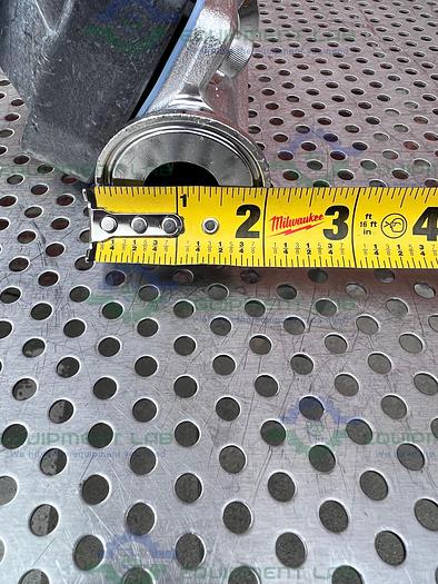 Used ITT Pure Flo 1-316L-RA25MAX-CWP150 Diaphragm Valve w/ 1" Sanitary Fitting