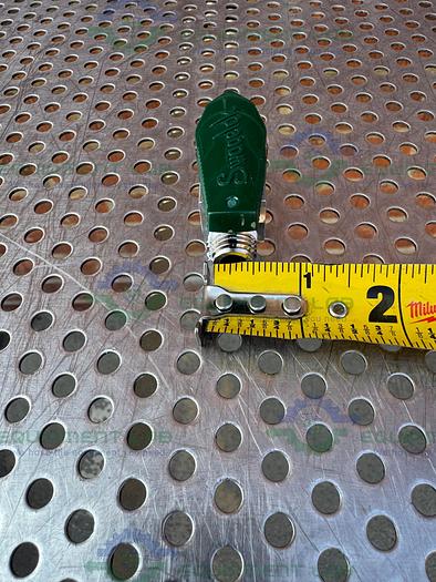 Used Lot of 2 - Swagelok SS-4P4T2 Stainless Steel Ball Valve w/ 1/4" MNPT Fitting